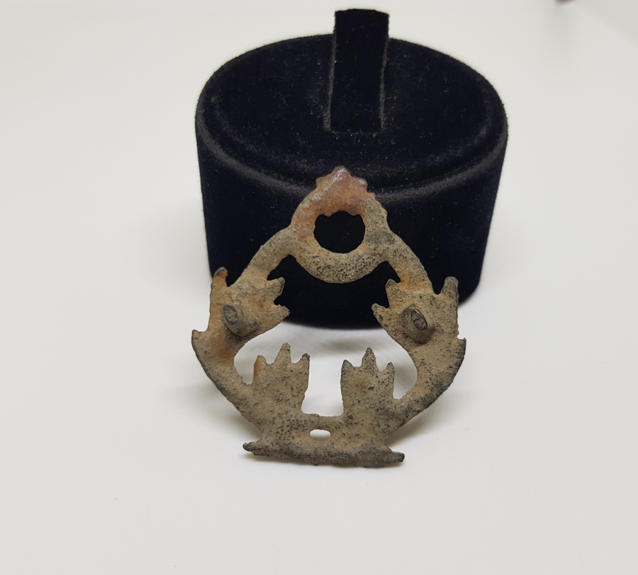 1. DÜNYA SAVAŞI OSMANLI SUBAY ŞAPKA KOKARTI