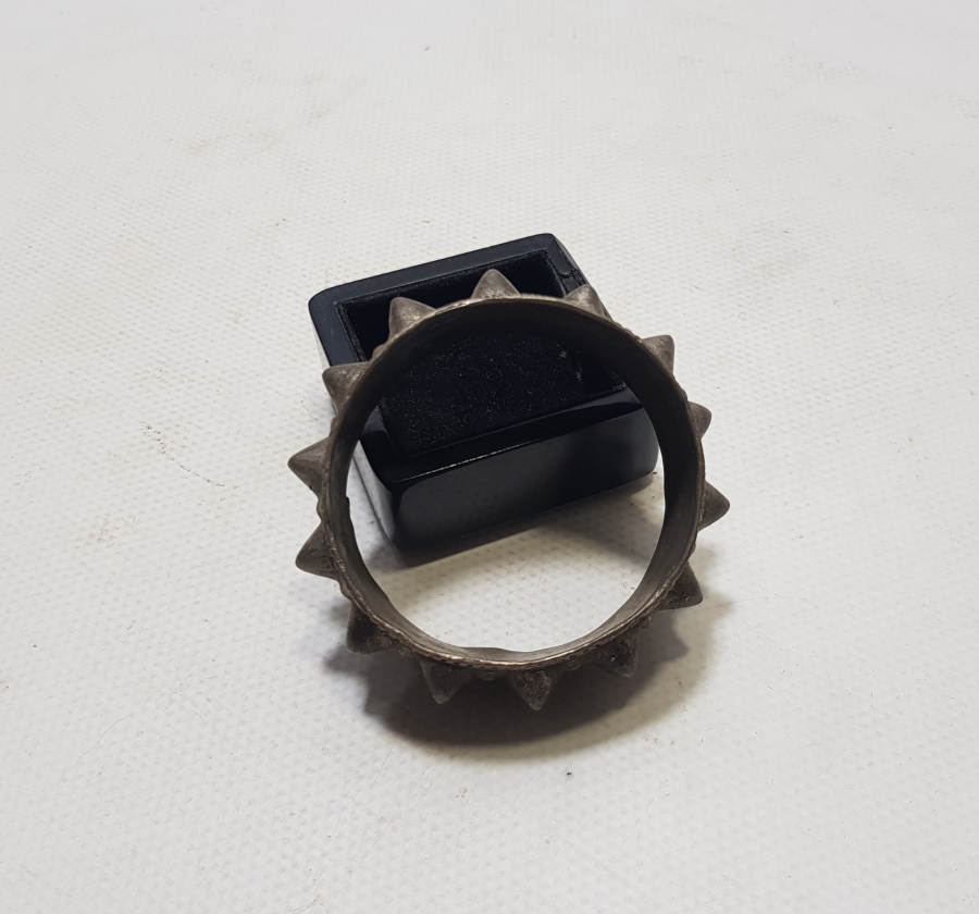 OSMANLI DÖNEMİ BÜYÜK BOY ÇOK NADİR ERMENİ İŞİ ÇİVİLİ BİLEZİK