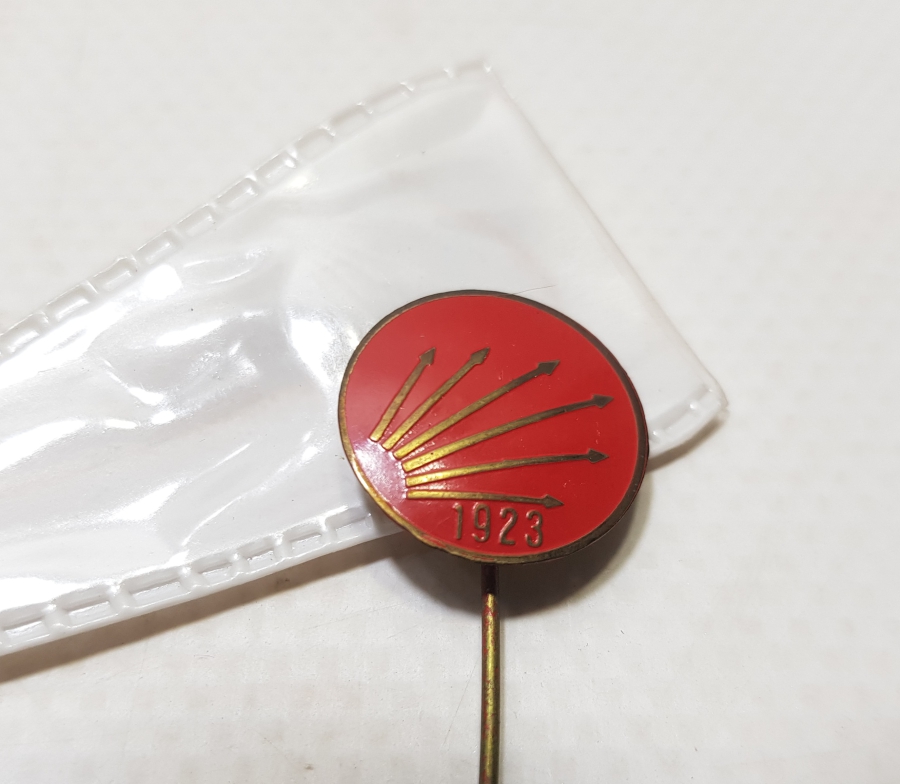 ORİJİNAL KABINDA ANTİKA CHP ROZETİ