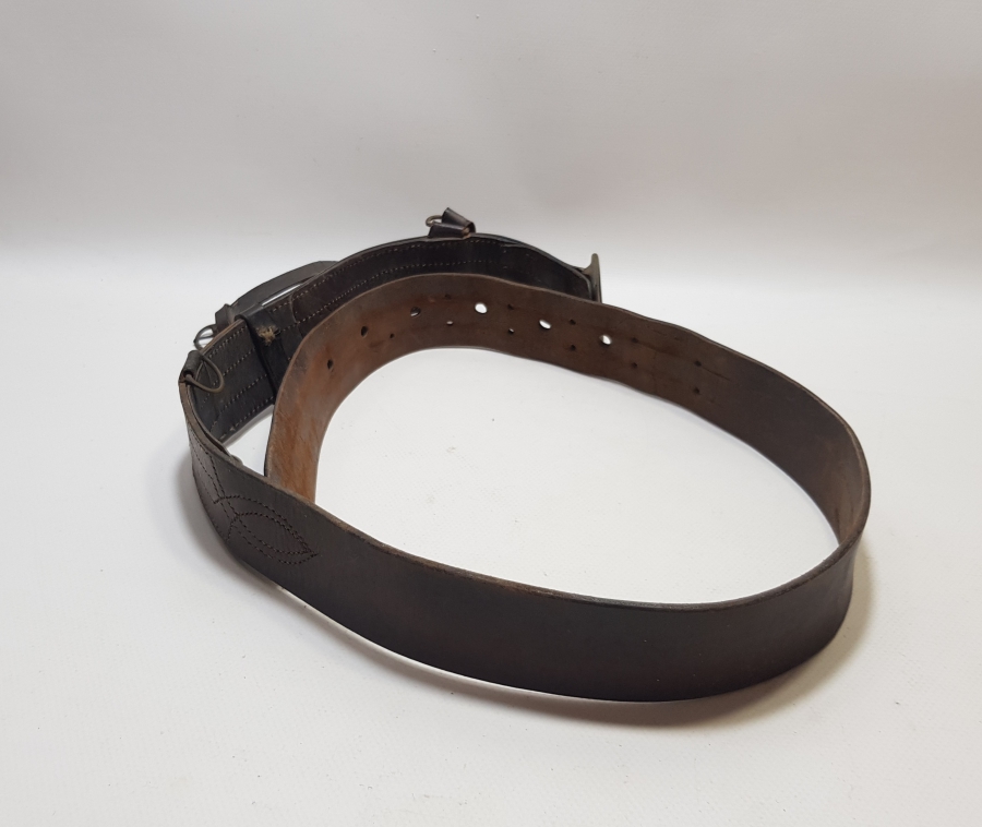 1. DÜNYA SAVAŞI DÖNEMİ DERİ OSMANLI SUBAY KEMERİ