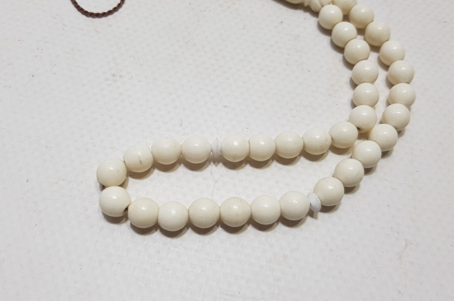 İMAMESİ İŞLEMELİ DEVE KEMİĞİ 33LÜ TESPİH