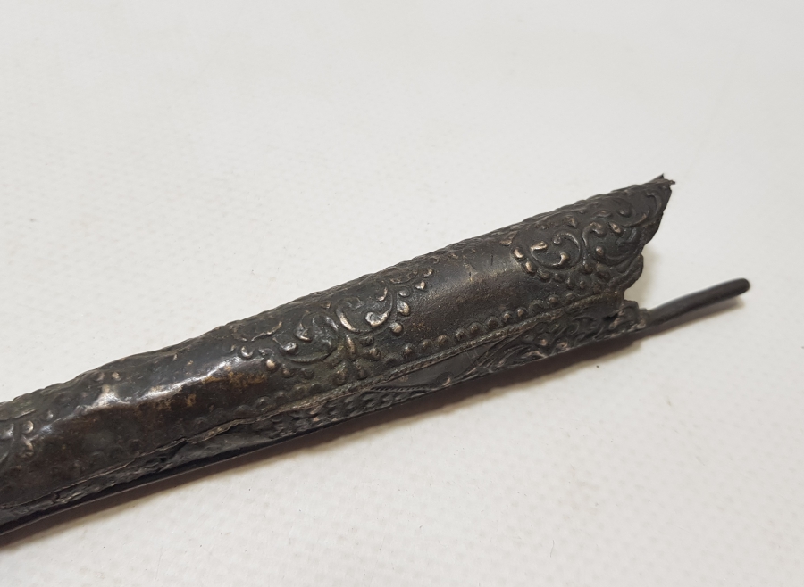 OSMANLI DÖNEMİ GÜMÜŞ PİŞTOV NAMLU APLİĞİ