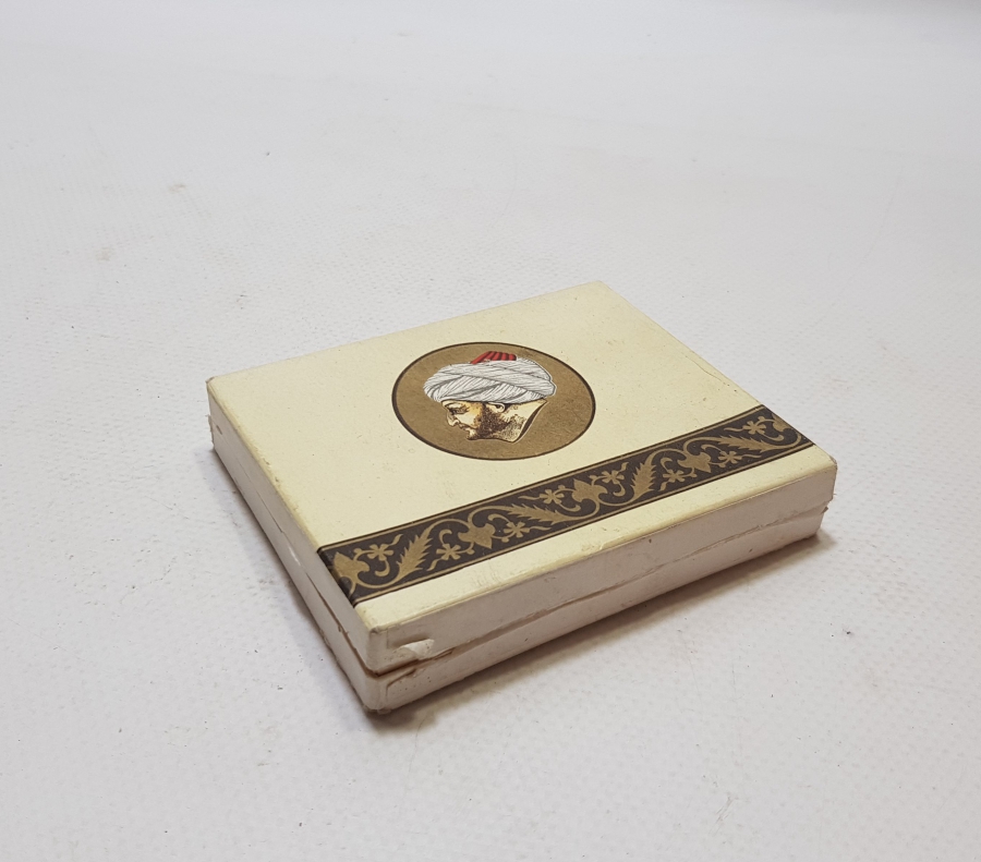 1950LERDEN FATİH SULTAN MEHMET TEMALI SİGARA KUTUSU