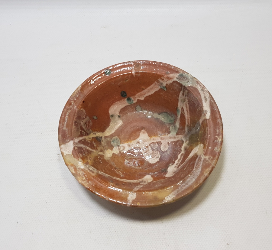 OSMANLI DÖNEMİ SIRLI KINIK KASE