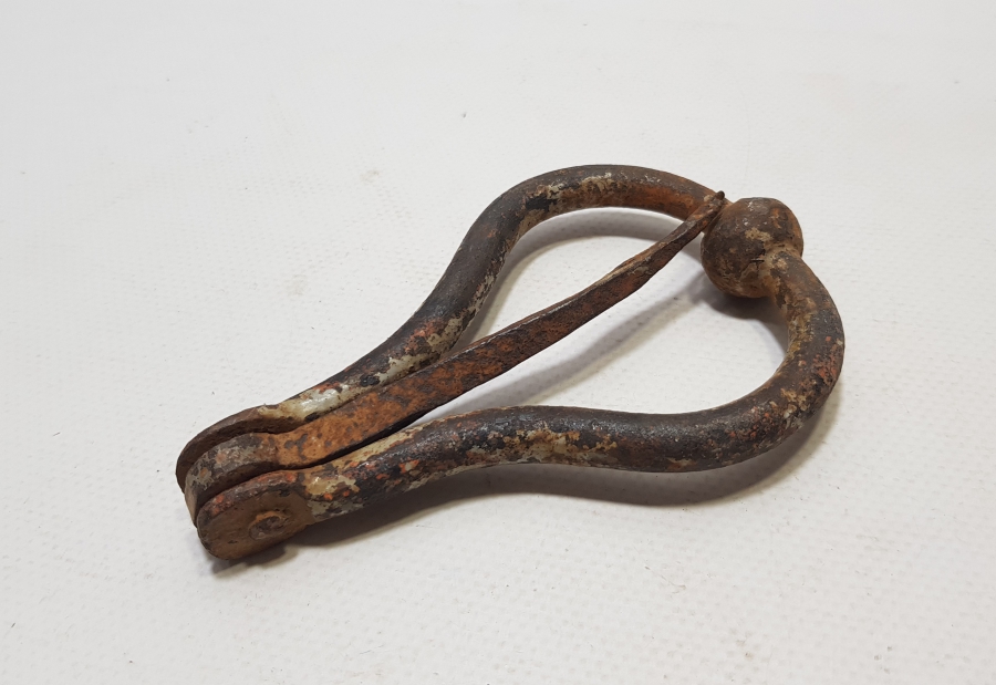 OSMANLI DÖNEMİ EL YAPIMI ÇOK NADİR TEKKE İŞİ MIHLI KAPI TOKMAĞI