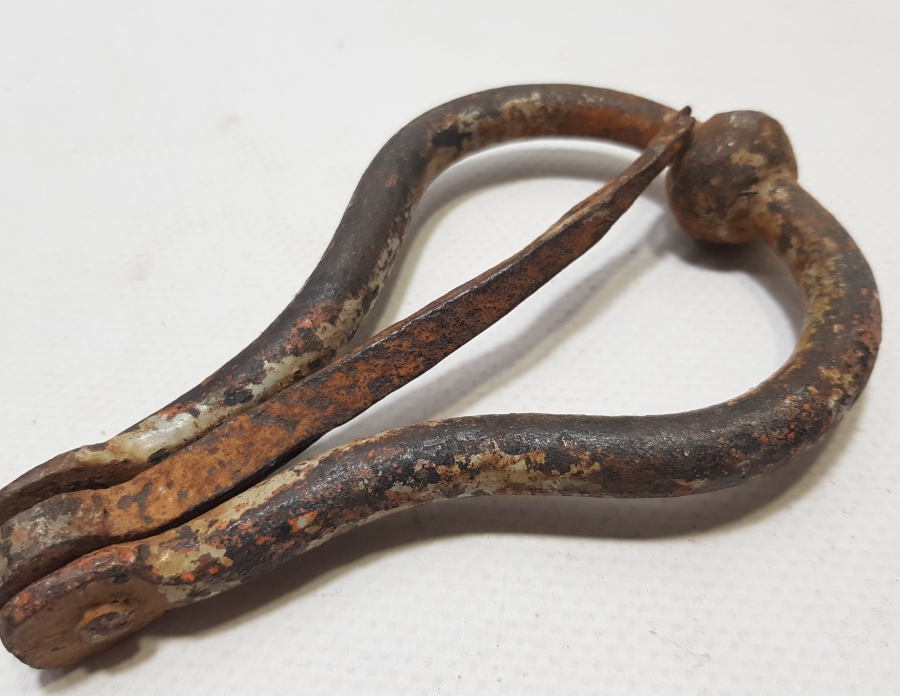 OSMANLI DÖNEMİ EL YAPIMI ÇOK NADİR TEKKE İŞİ MIHLI KAPI TOKMAĞI