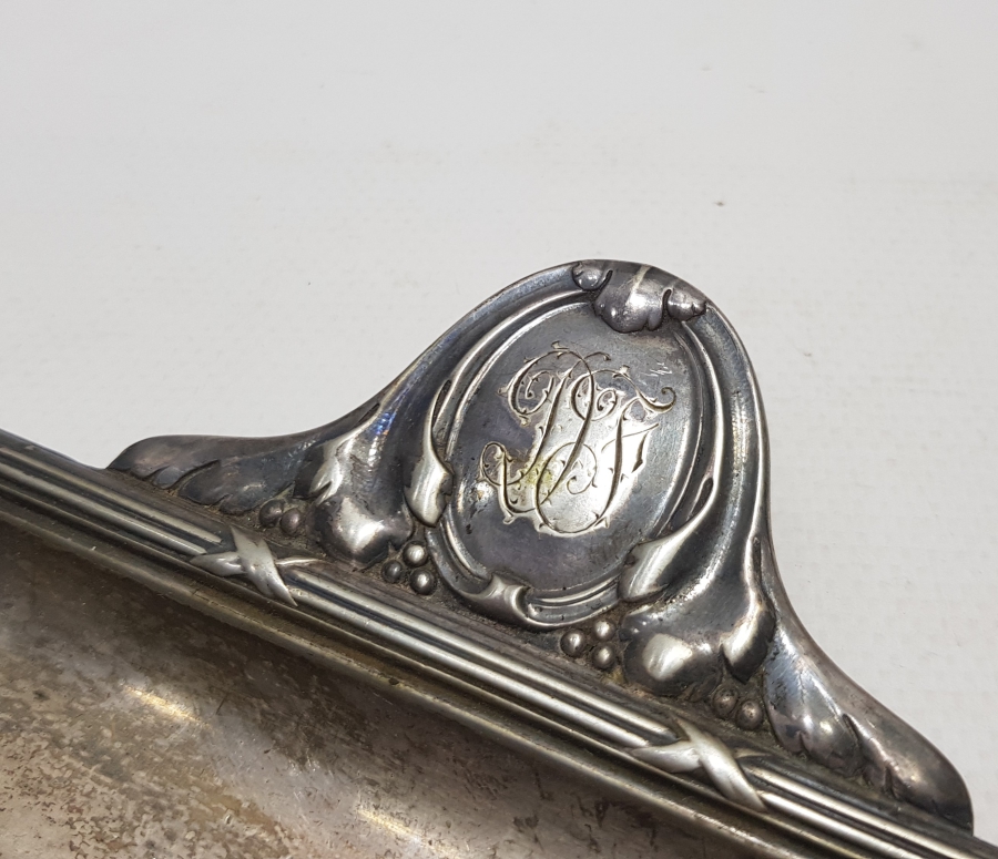 GÜMÜŞ KAPLAMA ANTİKA NADİR SOFRA KÜREĞİ