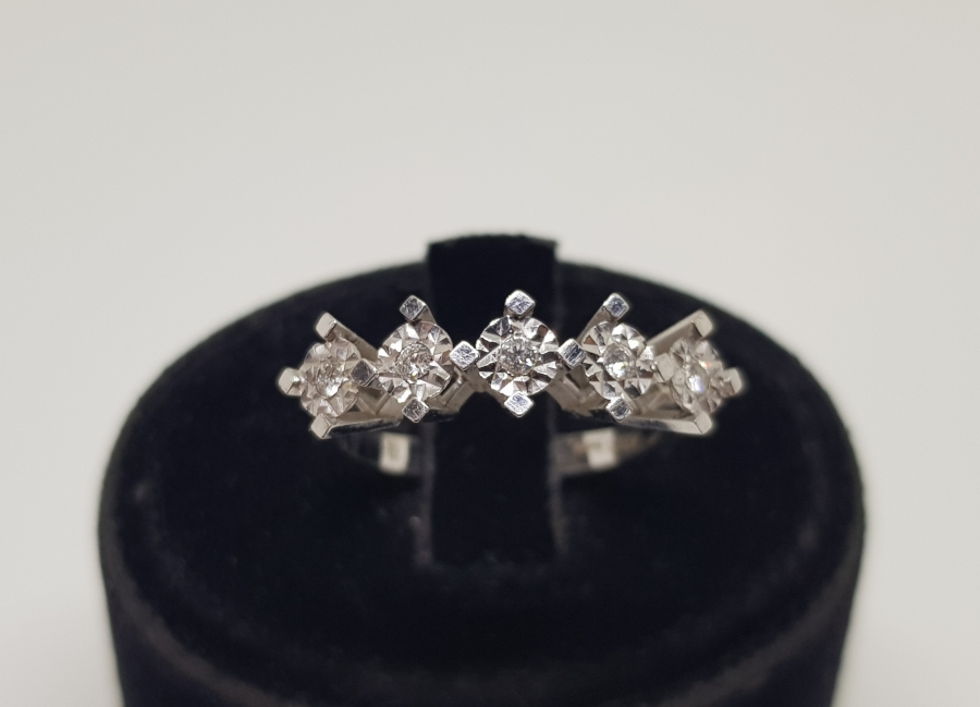 BEŞTAŞ MODEL PIRLANTA TAŞLI ÖZEL YAPIM YÜZÜK