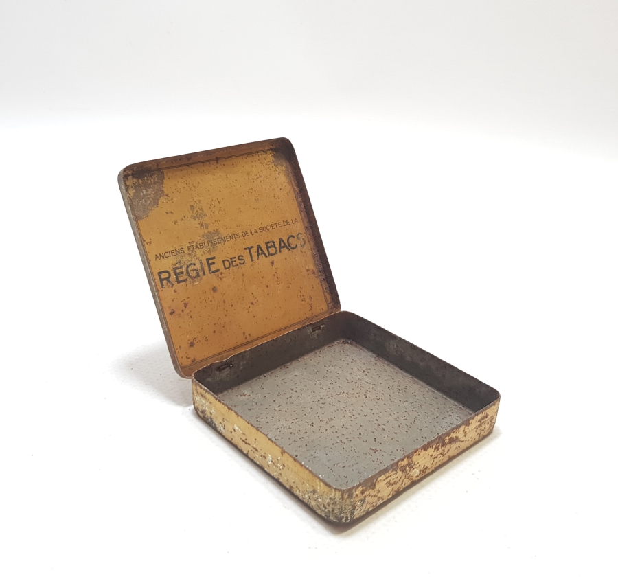 ÜZERİ OSMANLICA YAZILI OSMANLI DÖNEMİ SİGARA TABAKASI