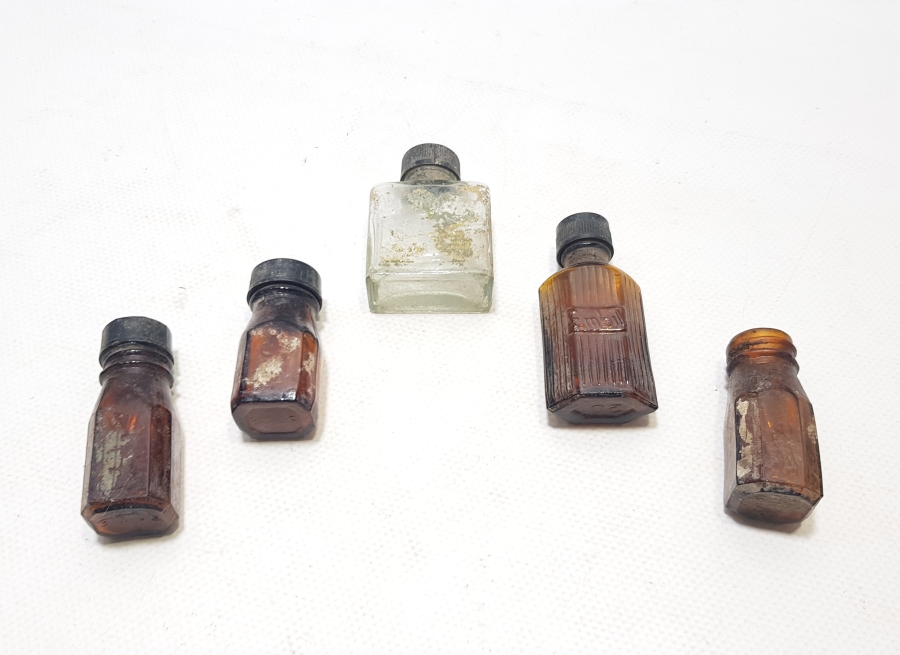 ECZACILIK TARİHİ - ANTİKA CAM İLAÇ ŞİŞESİ LOTU