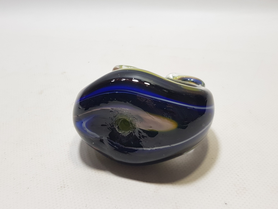 ANTİKA MURANO DANS EDEN KUĞULAR KONULU CAM MASA ÜSTÜ OBJESİ