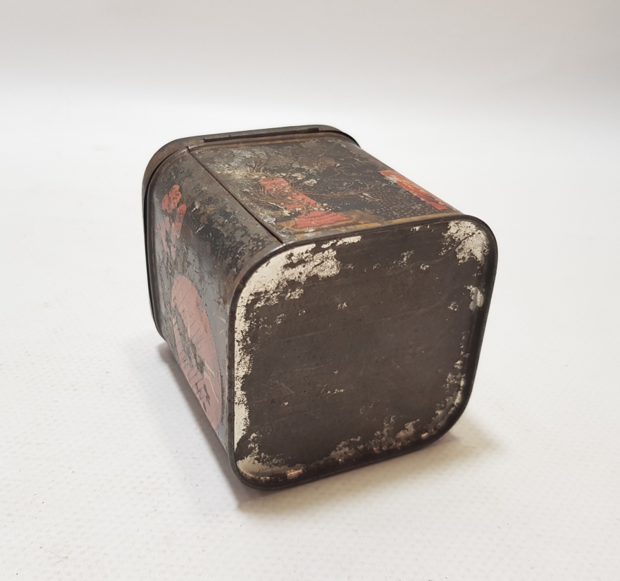 ÜZERİNDE OSMANLI DEVLET ARMASI BULUNAN OSMANLI DÖNEMİ ÇOK NADİR ÇAY KUTUSU