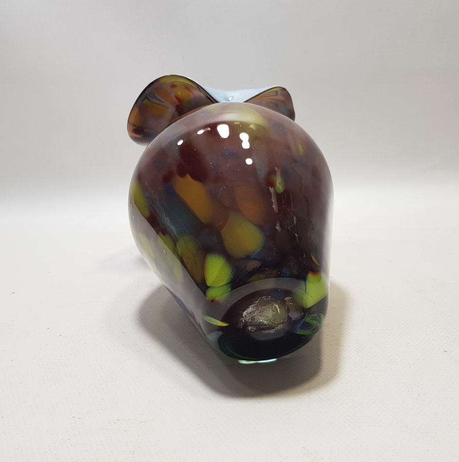 SANATÇI İŞİ ÖZEL YAPIM ANTİKA MURANO VAZO