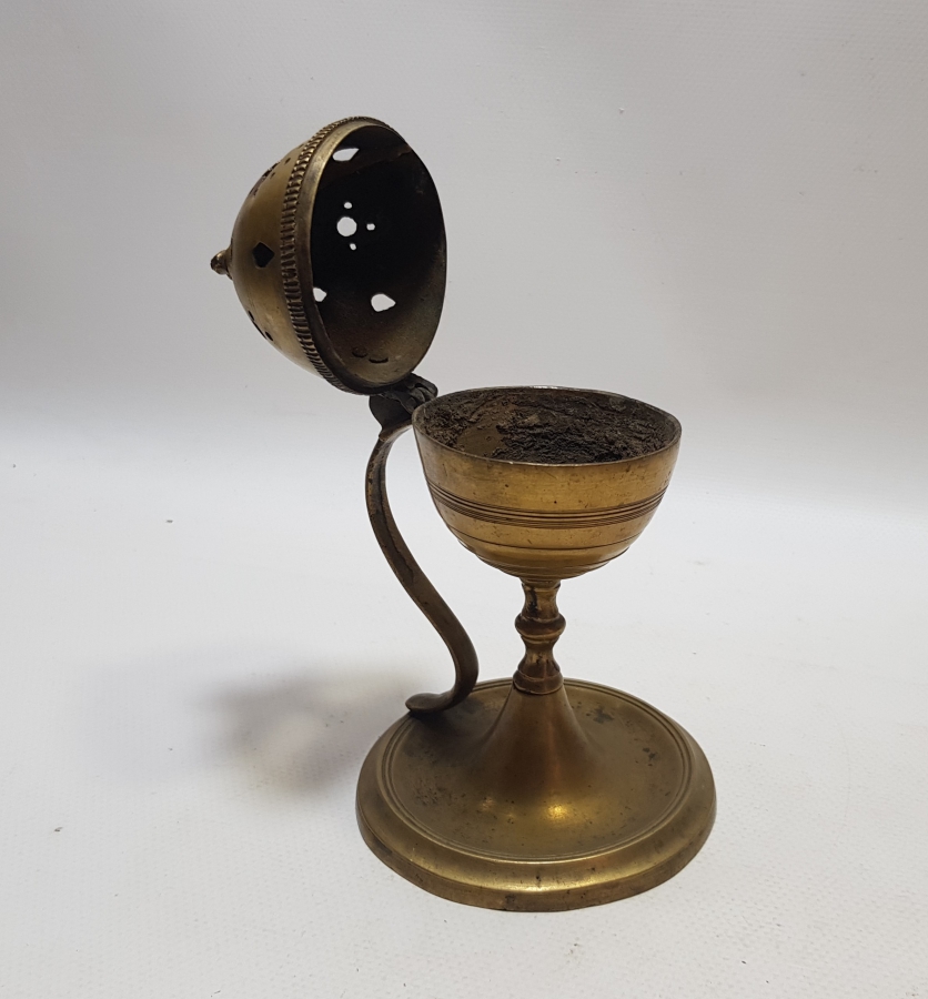 OSMANLI DÖNEMİ NADİR FORMDA SÜLEYMANİYE BUHURDAN