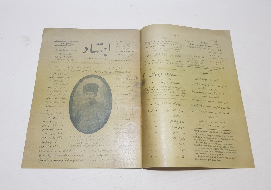 İSMET PAŞA GÖRSELLİ İÇTİHAD DERGİSİ