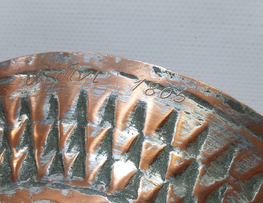 1805 TARİHLİ VE RUMCA YAZILI OSMANLI DÖNEMİ BADEMLİ SAHAN