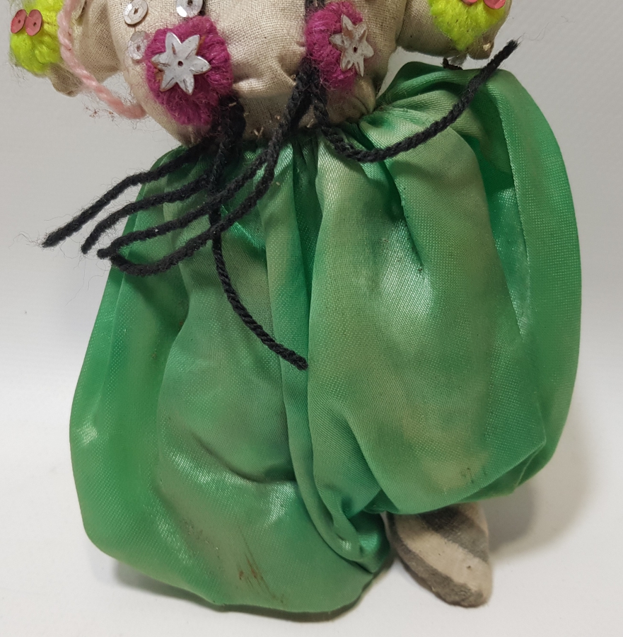 EL YAPIMI ANTİKA ANADOLU GELİNİ KİTRE BEBEK