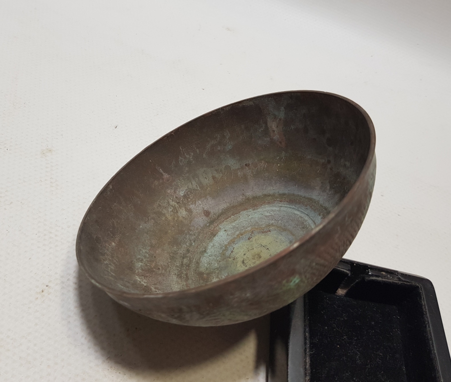 OSMANLI DÖNEMİ HİCAZ İŞİ ANTİKA ŞİFA TASI