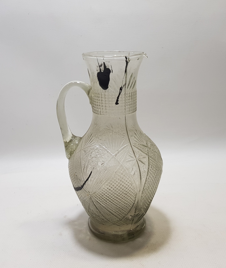 KRİSTAL KESME İŞÇİLİKLİ ANTİKA ŞERBETLİK