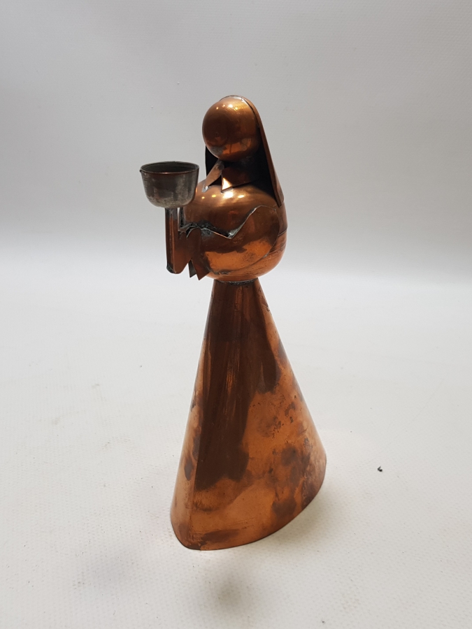 MERYEM ANA FORMUNDA YAPILMIŞ ANTİKA MUMLUK