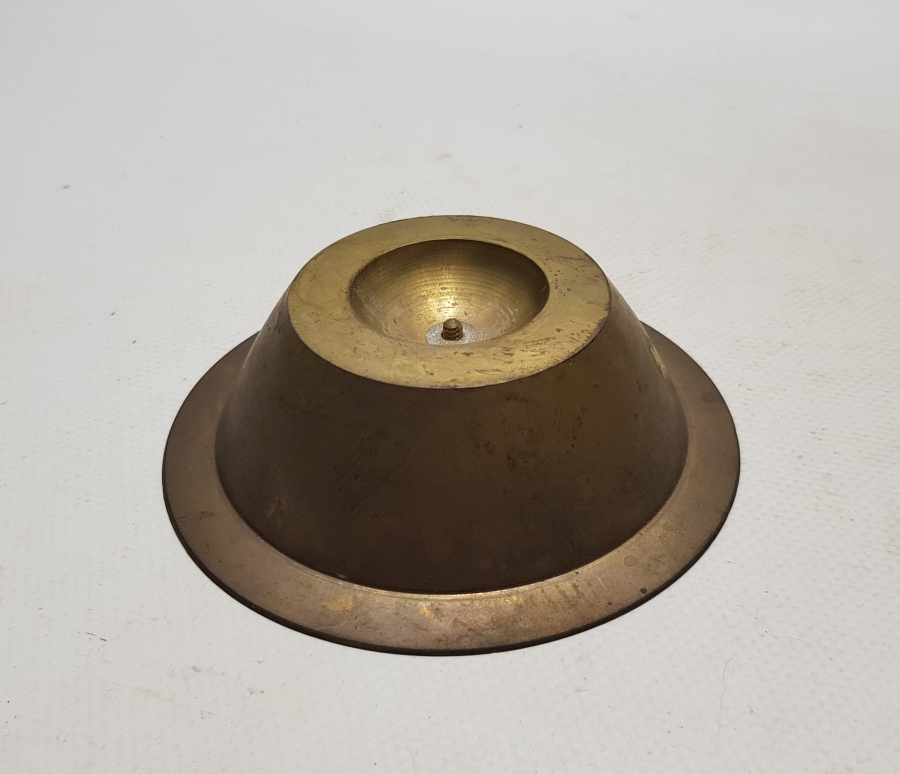 EL KAZIMA AYETLERLE DEKORLU ANTİKA ŞİFA TASI