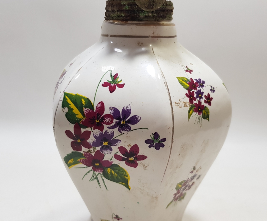 ANTİKA PORSELEN GAZ LAMBASI