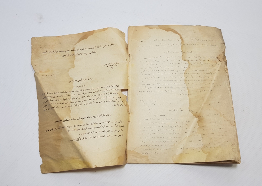 TÜRKİYE CUMHURİYETİNİN İLK RESMİ GAZETESİ - CERİDE-İ RESMİYYE GAZETESİ