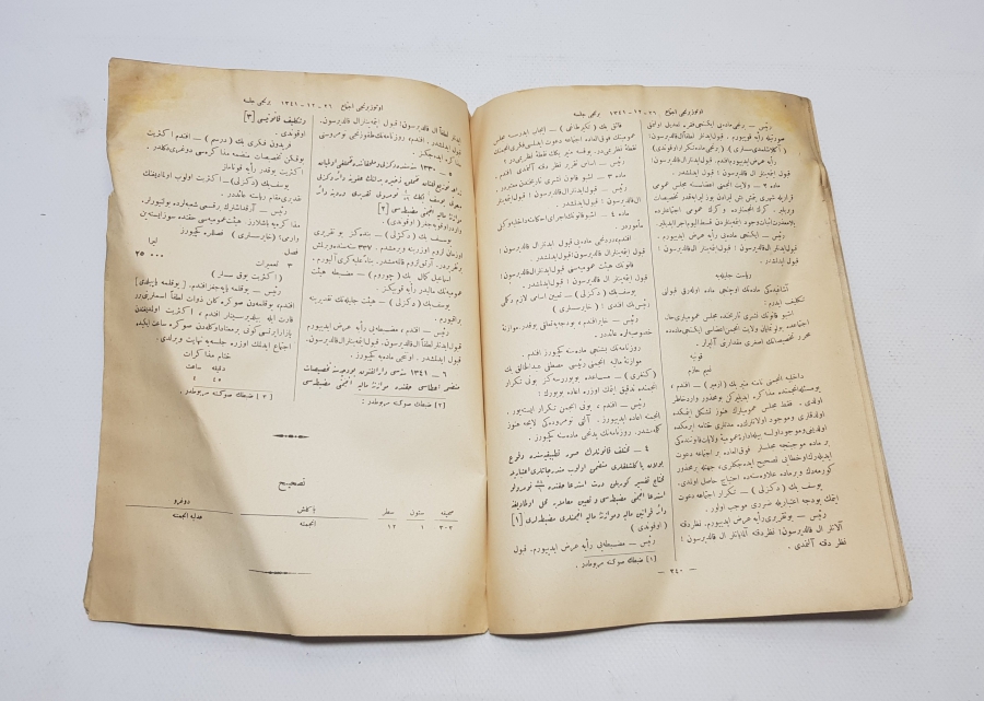 TÜRKİYE CUMHURİYETİNİN İLK RESMİ GAZETESİ - CERİDE-İ RESMİYYE GAZETESİ