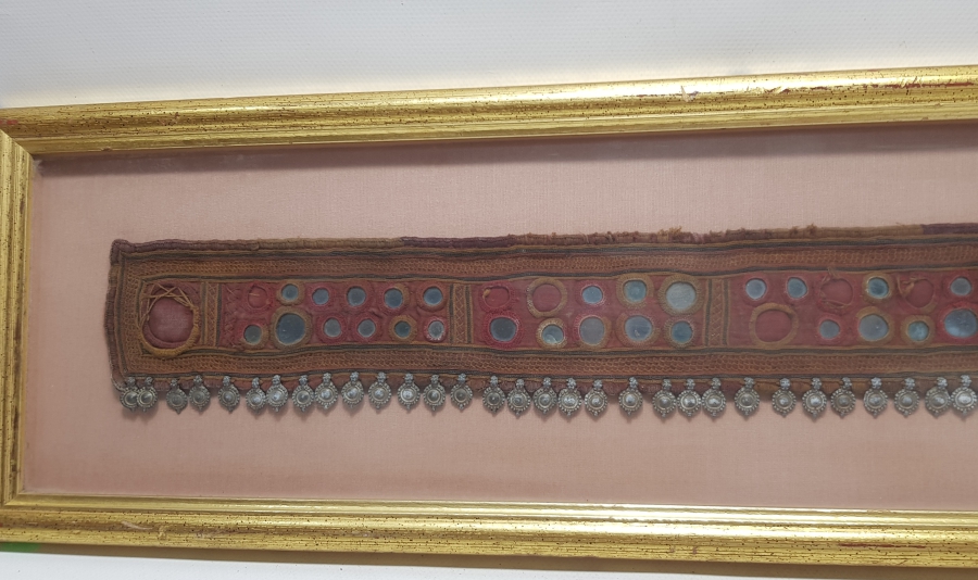 OSMANLI DÖNEMİ AYNALI GELİN ALINLIĞI