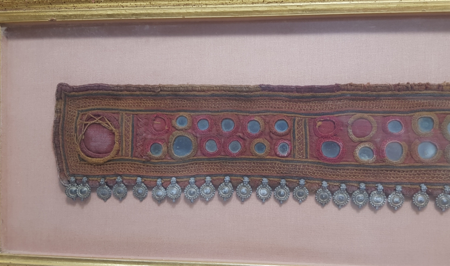 OSMANLI DÖNEMİ AYNALI GELİN ALINLIĞI