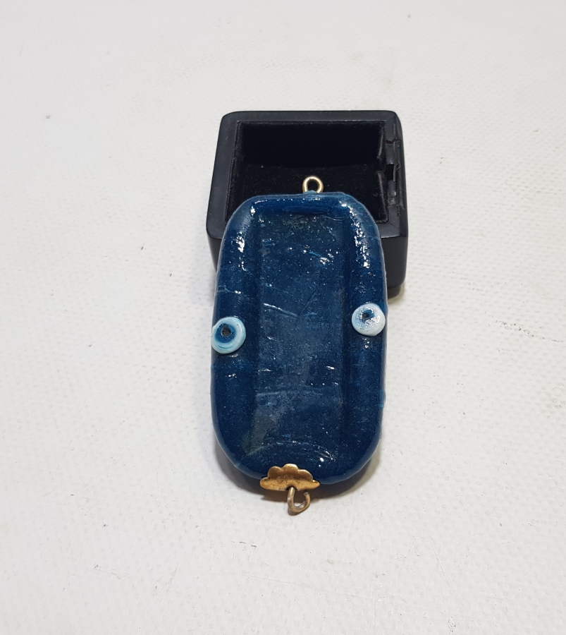 EL YAPIMI ANTİKA BÜYÜK BOY NAZAR BONCUĞU - AT NAZARLIĞI