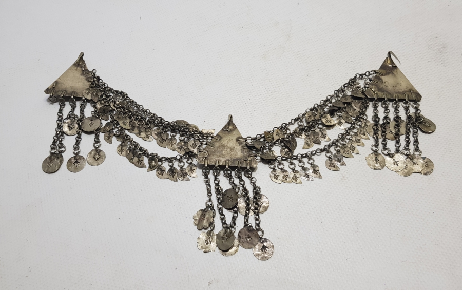 OSMANLI DÖNEMİ KAZ AYAKLI NADİR GELİN ALINLIĞI