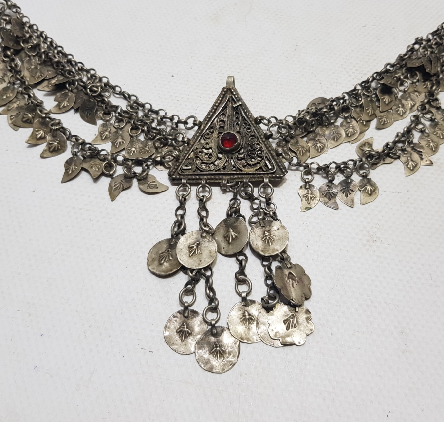 OSMANLI DÖNEMİ KAZ AYAKLI NADİR GELİN ALINLIĞI