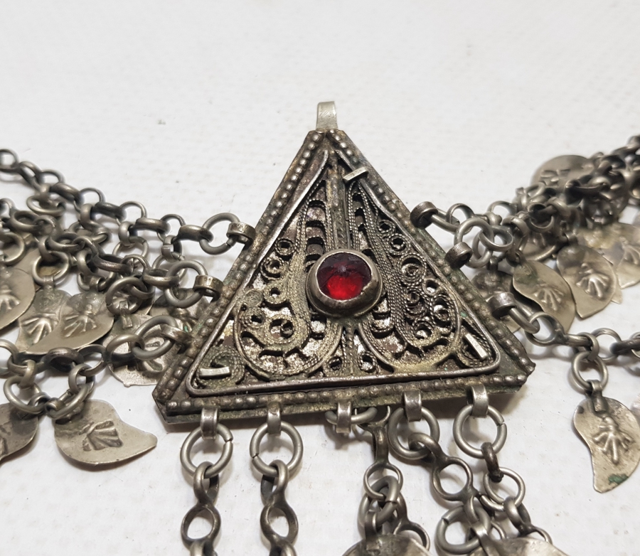 OSMANLI DÖNEMİ KAZ AYAKLI NADİR GELİN ALINLIĞI