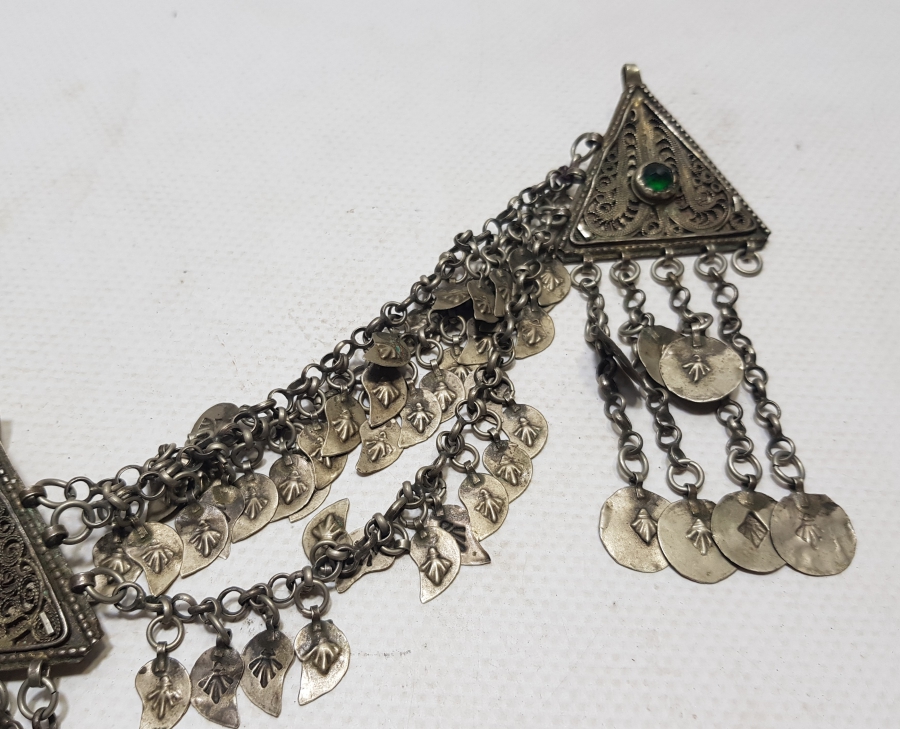 OSMANLI DÖNEMİ KAZ AYAKLI NADİR GELİN ALINLIĞI