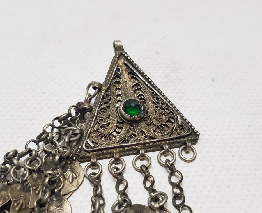 OSMANLI DÖNEMİ KAZ AYAKLI NADİR GELİN ALINLIĞI