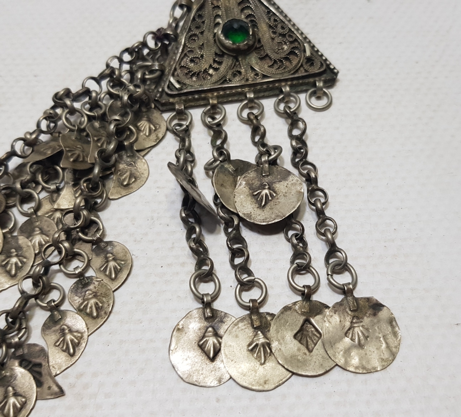 OSMANLI DÖNEMİ KAZ AYAKLI NADİR GELİN ALINLIĞI