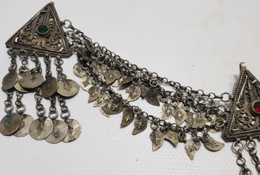 OSMANLI DÖNEMİ KAZ AYAKLI NADİR GELİN ALINLIĞI