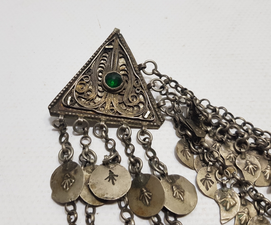 OSMANLI DÖNEMİ KAZ AYAKLI NADİR GELİN ALINLIĞI