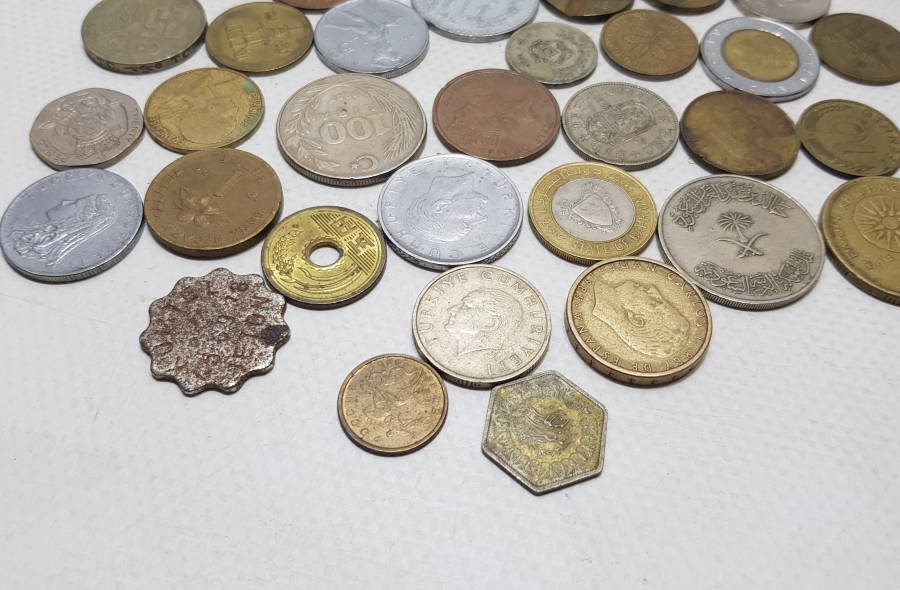 ANTİKA YERLİ VE YABANCI PARA LOTU
