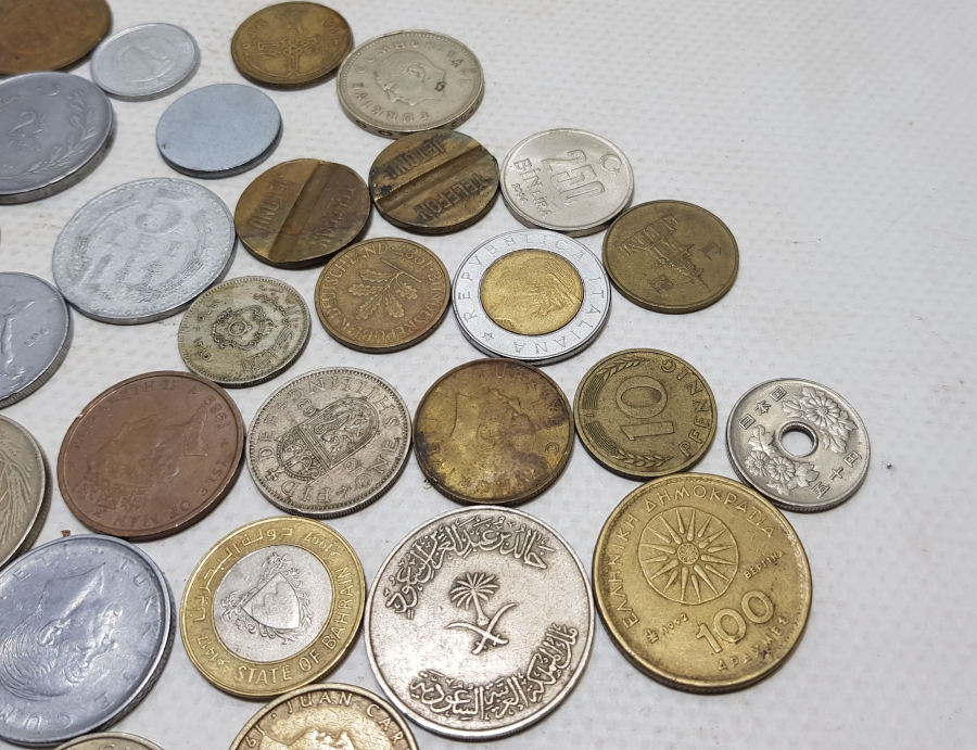 ANTİKA YERLİ VE YABANCI PARA LOTU
