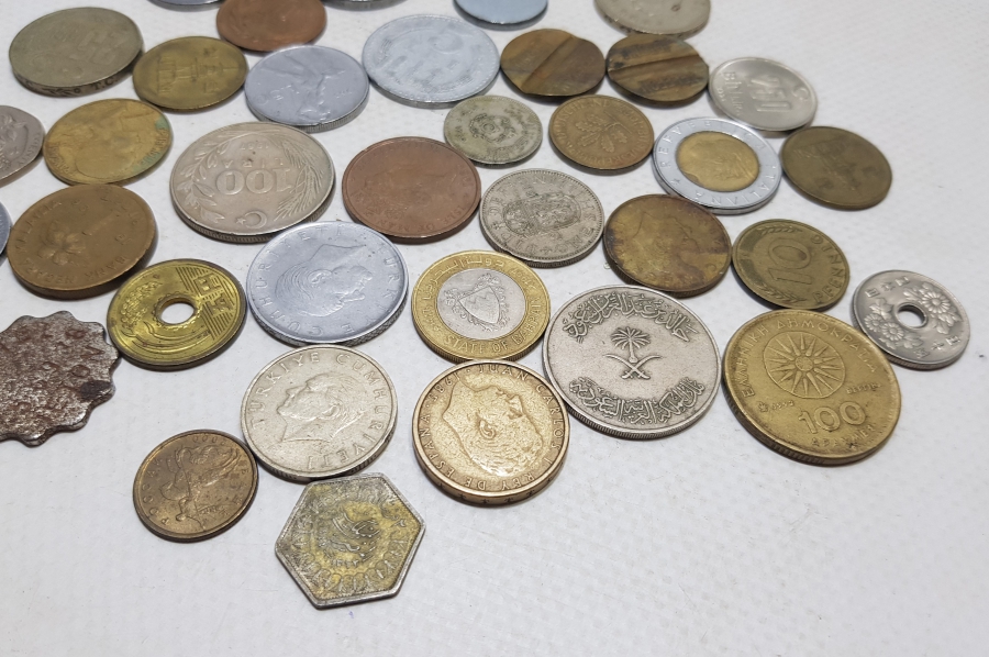 ANTİKA YERLİ VE YABANCI PARA LOTU