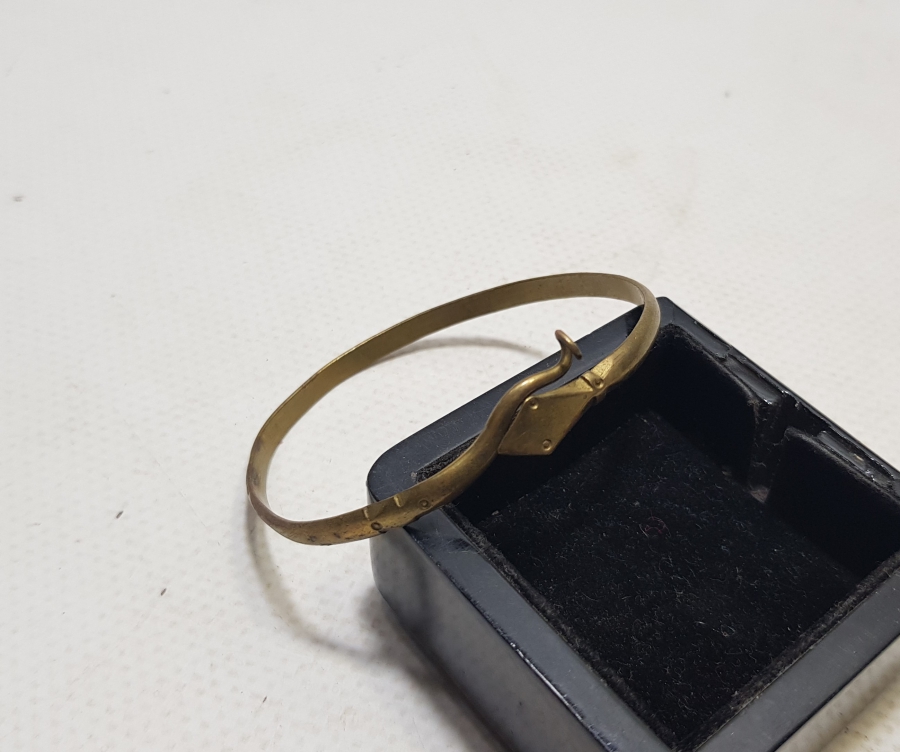 OSMANLI DÖNEMİ YILAN FORMLU RUM İŞİ PAZUBEND