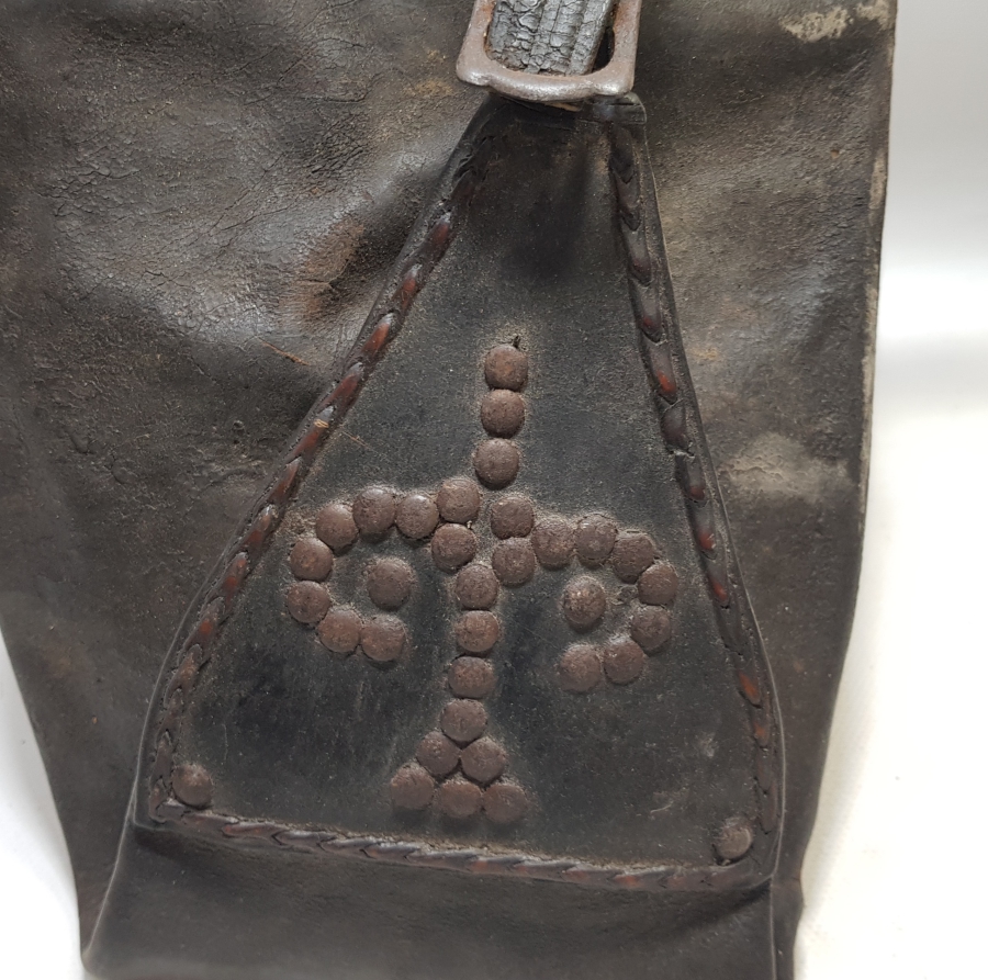 OSMANLI DÖNEMİ ÜZERİNDE OKÇULAR TEKKESİ REMİZİ BULUNAN ÇOK NADİR SADAK - OKÇU ÇANTASI