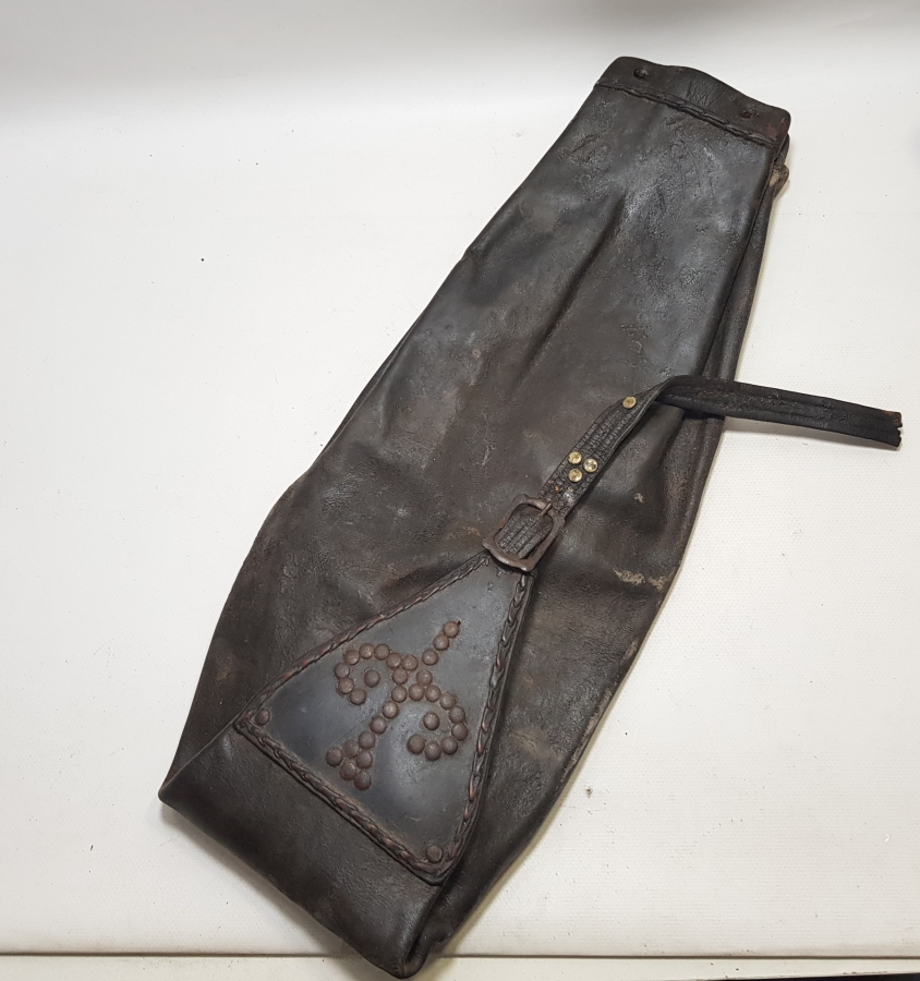 OSMANLI DÖNEMİ ÜZERİNDE OKÇULAR TEKKESİ REMİZİ BULUNAN ÇOK NADİR SADAK - OKÇU ÇANTASI