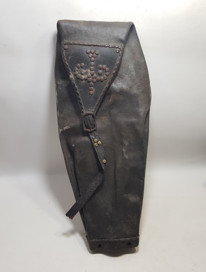 OSMANLI DÖNEMİ ÜZERİNDE OKÇULAR TEKKESİ REMİZİ BULUNAN ÇOK NADİR SADAK - OKÇU ÇANTASI