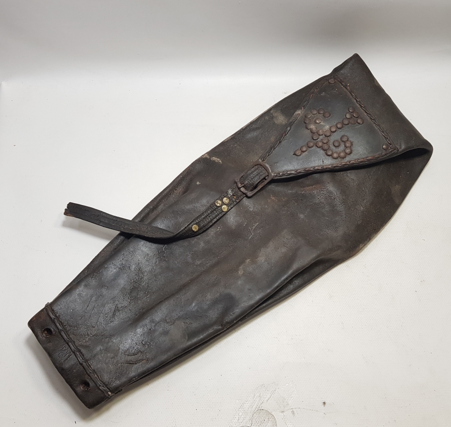 OSMANLI DÖNEMİ ÜZERİNDE OKÇULAR TEKKESİ REMİZİ BULUNAN ÇOK NADİR SADAK - OKÇU ÇANTASI