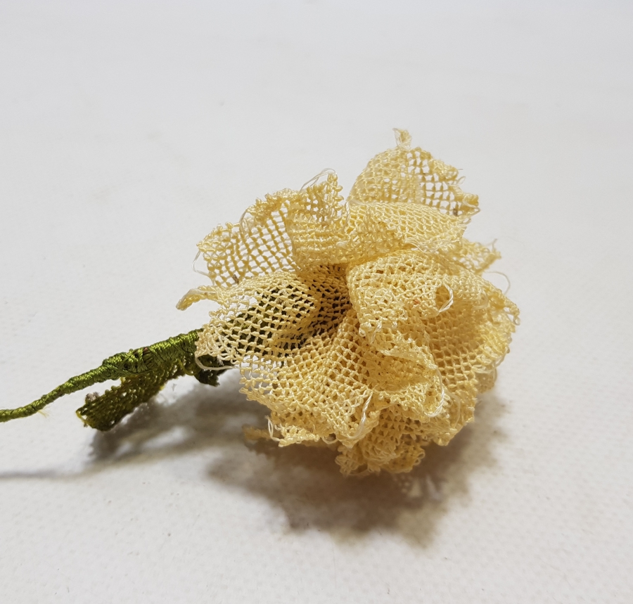 OSMANLI DÖNEMİ İĞNE OYA ÇOK NADİR GELİN ÇİÇEĞİ