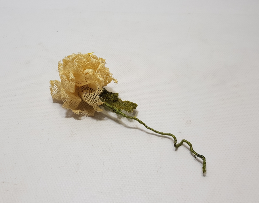 OSMANLI DÖNEMİ İĞNE OYA ÇOK NADİR GELİN ÇİÇEĞİ