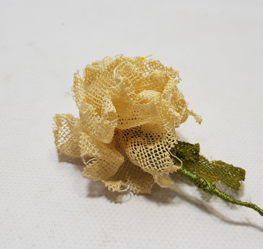 OSMANLI DÖNEMİ İĞNE OYA ÇOK NADİR GELİN ÇİÇEĞİ